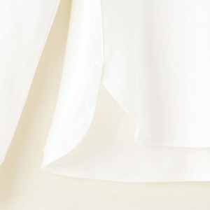 เสื้อยืดแขนยาวผู้หญิงคอกลมสไตล์ลำลองผ้าฝ้ายสีพื้นคุณภาพสูงแฟชั่นล่าสุดสำหรับฤดูร้อน - Product Image 5