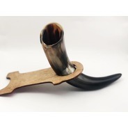 Corne à boire Viking sans danger pour les aliments véritable corne à boire tasse Viking pour mariage maison hôtel accessoires artisanat naturel - Product Image 5
