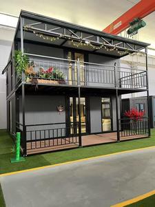 Casa Contenedor Moderna Expandible y Transpirable de 40 Pies (20 Pies) Lista para Habitar, de Doble Ancho y <span class=keywords><strong>Dos</strong></span> Pisos, Casa Móvil para Exteriores - Product Image 3