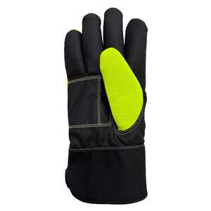 Nuevos guantes mecánicos de cuero protectores de moda para hombre al por mayor, todos los colores, forro de poliéster, anticorte, antideslizante, trabajo al aire libre - Product Image 2