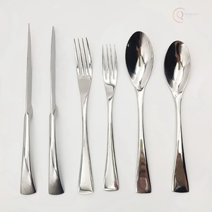 Ensemble de couverts en acier inoxydable écologique de qualité supérieure pour les restaurants et les services de restauration de fête |   Couverts durables avec des couleurs personnalisées - Product Image 5