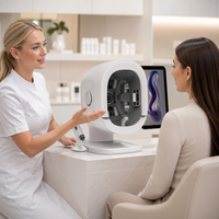 Analyseur cutané professionnel 3Cam AI avec simulation du vieillissement cutané, scanner facial 3D et plus de 30 dimensions de détection
