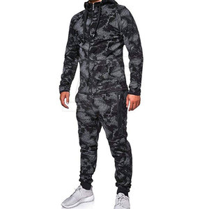 ชุดวอร์มผู้ชายคุณภาพสูงทันสมัย พิมพ์ลายโลโก้ตามสั่งด้วยเทคนิคซับลิเมชั่น - Product Image 2