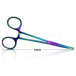 Pinzas hemostáticas para mosquitos, acero inoxidable, abrazadera de bloqueo quirúrgico de 5,5 pulgadas, instrumento médico reutilizable - Product Image 6