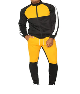 Trending <b>Men</b> Tracksuits With Custom Panel Design <b>Men</b> Two Piece Set Tracksuit Zip Jacket <b>Mens</b> Blank Nylon Tracksuit - Product Image 1
