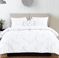 Ensemble de drap de lit personnalisé de haute qualité au nombre de fils 100% coton Ensemble de couette d'hôtel Literie de luxe