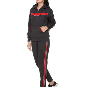 Survêtements de sport personnalisés pour hommes, hiver, décontractés, en coton uni, OEM, logo personnalisé, ensembles de style d'entraînement, vêtements de sport - Product Image 2