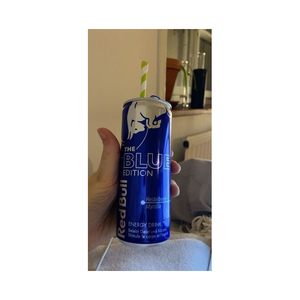 Red Bull Blue Edition bebida energética impulso saludable con cafeína y vitaminas sin azúcar y sabrosa - Product Image 1