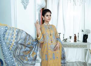 คุณภาพสูงปากีสถาน shalwar kameez คุณภาพส่งออก shalwar kameez ผู้หญิงปากีสถานผ้าฝ้าย/สนามหญ้าปักชุด - Product Image 4