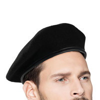 Bérets d'extérieur en gros, très demandés, en tissu doux, nouveau design, confortables, 100 % laine, ajustables, unisexes, toutes saisons