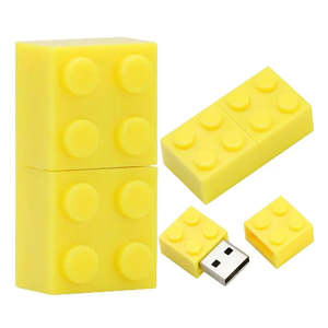 Lego Shaped <b>USB</b> Flash Drive 32GB Plastic Thumb Drive with Lego Logo Engraved and Printed <b>USB</b> <b>2.0</b> Interface 1TB Capacity - Product Image 2