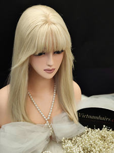 2025 vente chaude meilleure qualité 100% perruques de cheveux Remy humains bruts avec fermeture en soie 4x4 cuticule complète prix de gros - Product Image 2