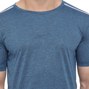 Top de gimnasio para hombre, 100% algodón, bloque de color, lado dividido, Camiseta de punto elástica, Top de moda al por mayor - Product Image 6