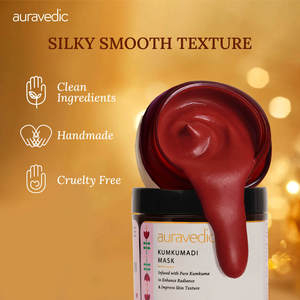 Mascarilla Facial Kumkumadi, Tratamiento de Belleza a Base de Hierbas e Infusión de Cúrcuma - Product Image 6