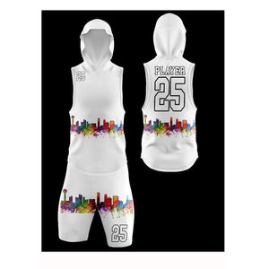 Precio al por mayor 2024 7v7 uniformes de fútbol para adultos transpirable totalmente sublimado conjunto de uniformes de compresión personalización - Product Image 2