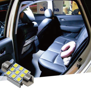 Éclairage intérieur 9SMD 31mm pour 2002-2012 DAIHATSU COPEN L880K Ampoules LED (2 pièces) HYUGA - Product Image 4