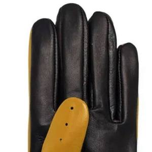 Anti-rides hommes cuir écran tactile gants d'hiver qualité supérieure écologique tenue décontracté Logo personnalisé/couleur vente chaude - Product Image 5