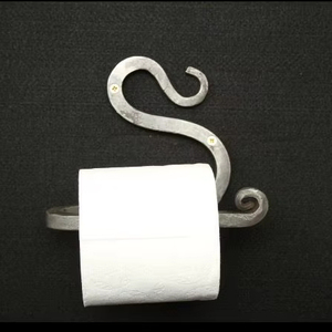 Portarrollos de papel higiénico de hierro de alta resistencia para accesorios de baño modernos que garantizan estabilidad y funcionamiento suave - Product Image 1