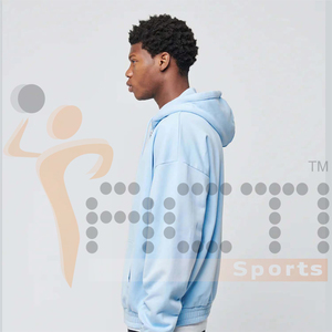 Alta calidad nueva moda hombres sudaderas con capucha sudadera 2024 casual Patchwork hombres Hip Hop Casual Wear cremallera sudaderas con capucha - Product Image 4