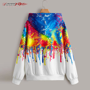 Sweat à capuche personnalisé pour femme, imprimé par sublimation, avec logo frontal, respirant, anti-plis et coutures durables de qualité supérieure - Product Image 2