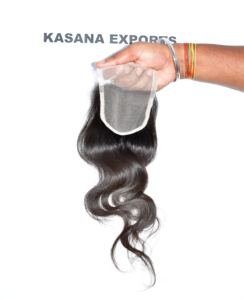 Vente en gros 100% Cuticule brute alignée 4*4 Vague de corps Tressage indien Double trame Dentelle 10A Extension de cheveux humains Afro vierge Remy - Product Image 2