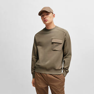 Sudaderas de moda de invierno de precio bajo de calidad premium para hombres, sudaderas con capucha transpirables a prueba de viento con cuello redondo para hombres - Product Image 6