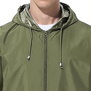 Veste de pluie imperméable respirante et confortable de haute qualité personnalisée, téléchargée par Dress Sports - Product Image 2