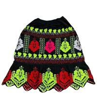 Vêtements d'été en coton pour femmes Jupe insulaire imprimée de fleurs Jupe robe vintage hawaïenne personnalisée à imprimé tropical de haute qualité