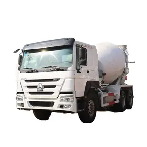 Used Sinotruk HOWO 6x4 Cement Mixer Truck 10 wheels Euro 3 Euro 4 Euro 5 Good condition with low price