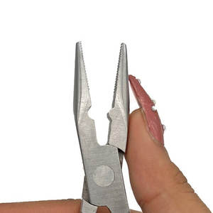 Alicates para extensiones de cabello de alta calidad con aguja Alicates para extensiones de cabello profesionales al por mayor con logotipo privado - Product Image 5