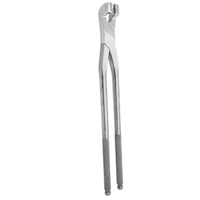 Forceps Ekstraksi Gigi Kuda Premium Anti Karat dari Baja Tahan Karat, Instrumen Bedah Perawatan Kuda, Berknurling