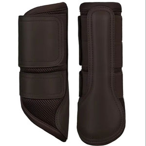 Bottes de brossage pour chevaux sur mesure, rembourrage durable absorbant les chocs, protection complète des tendons, bottes de brossage du Pakistan - Product Image 1