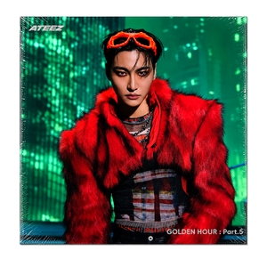 ATEEZ GOLDEN HOUR Part.5 Álbum Digipack [Versión SEONGHWA] Cubierta para CD, Photocard, Folleto, Póster, Foto Instantánea (Bad) Música K-Pop Coreana - Product Image 1