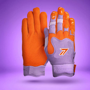 Guantes de Bateo de Béisbol Juveniles con Puño Largo, Guantes de Bateo de Cuero Duradero para Juegos Profesionales de Softbol, Proveedor de Guantes de Bateo - Product Image 6