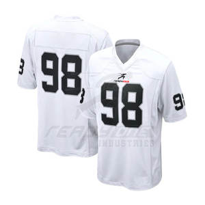 Jersey de campo de fútbol de manga corta con paneles de malla transpirable y cuello elástico Ajuste de juego de vestir rápido - Product Image 4