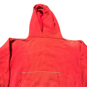 Sudadera con Capucha para Mujer, Estilo Pesado, con Parches Cruzados, Efecto Desgastado por el Sol, Lavado Ácido, Felpa Francesa - Product Image 4