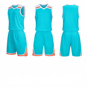 Conjunto de uniforme de baloncesto para hombre, camiseta y pantalones cortos, transpirable, ligero, de secado rápido, ropa deportiva atlética para entrenamiento de equipo y competición - Product Image 6