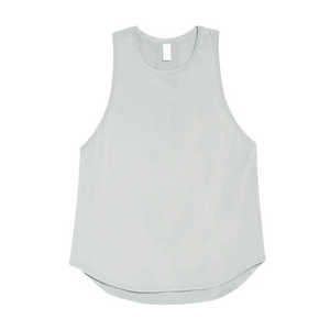 High Quality Sleeveless <b>Singlet</b> Tops <b>Women</b> 100% Polyester Gym Wear Curved Tank Tops Ladies Square Neck <b>Singlet</b> Top <b>Women's</b> - Product Image 5