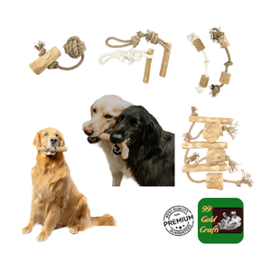 ของเล่นสุนัขเชือกมะพร้าว 100% กาแฟธรรมชาติของเล่นสุนัขไม้สัตว์เลี้ยงทําความสะอาดฟันความต้องการของลูกค้าที่ดีที่สุดซัพพลายเออร์ชั้นนําของเวียดนาม - Product Image 1