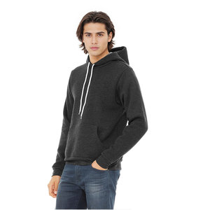 Bella + Canvas Unisex Algodón Fleece Pullover Sudaderas con capucha Tela ultra cómoda Ajuste regular Casual Ropa diaria bordada - Product Image 6
