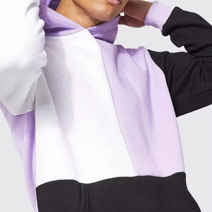 เสื้อฮู้ดดี้สีสันตัดกันคุณภาพสูงรุ่นใหม่ปี 2025 สำหรับทุกเพศทุกวัย เหมาะสำหรับฤดูหนาว ผลิตจากผ้าฝ้ายฟลีซ 100% ระบายอากาศได้ดี ทรงหลวม สวมใส่สบาย เหมาะสำหรับใส่ลำลอง - Product Image 3