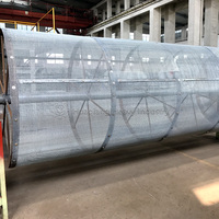 Machine de criblage à tambour rotatif pour engrais, utilisée dans la ligne de production d'engrais NPK