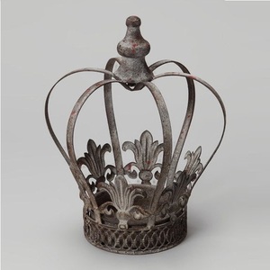 Decoración DE CORONA DE METAL Antiguo Real y elegante de alta calidad duradero para el hogar de lujo, oficina y decoración de eventos - Product Image 1