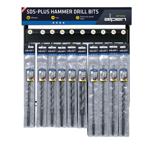 Set di Punte da Trapano Alpen SDS-Plus, 50 Pezzi, 260-310 mm - Product Image 1