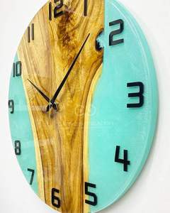 100% Chất lượng cao Epoxy Resin Đồng hồ treo tường - Product Image 2