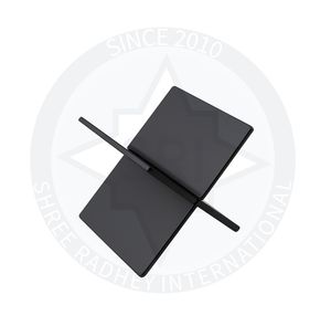 Gunmetal สีดำ PVD x shaped ที่ทันสมัยแสดงซิการ์สแตนเลส - Product Image 1