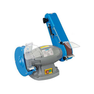 Meuleuse d'atelier électrique et à batterie de qualité industrielle avec ponceuse - Product Image 1