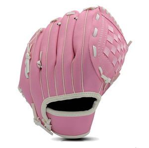 Gants de base-ball avec motif de poignet en fourrure, taille adulte et jeune - Product Image 1