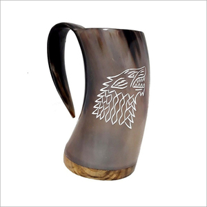 Tazas de Cuerno Culturales, A menudo Utilizadas Durante Celebraciones de Rituales Festivos, Decoración Tradicional de Bar, Opción de Regalo, Artículo de Colección - Product Image 6