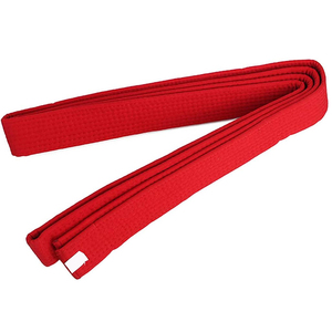 Al por mayor cinturón de kárate sólido personalizado 100% algodón equipo de artes marciales con tamaño personalizado cinturones de kárate de mejor valor - Product Image 1
